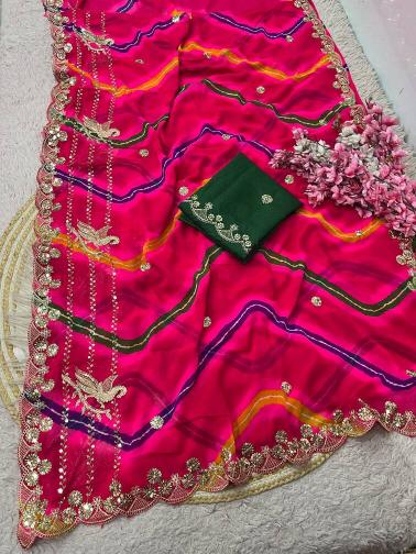 Vinayak saavan special lehriya surat sarees online purchase